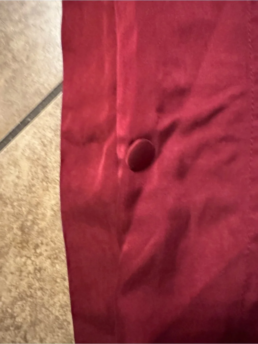 2 Pottery Barn velvet / Silk pillow shams